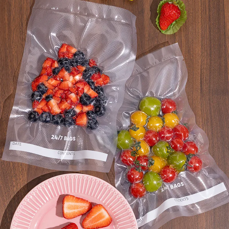 Fruit vacuümzak op lage temperatuur